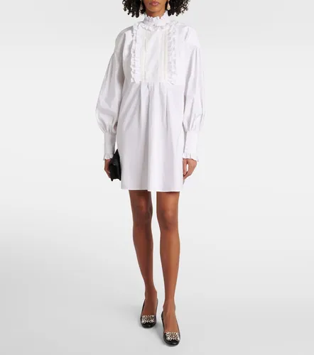 Minikleid aus Baumwolle, Leinen und Seide - Valentino Garavani - Modalova