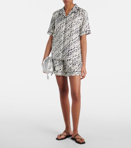 Tory Burch Shorts de seda - Tory Burch - Modalova