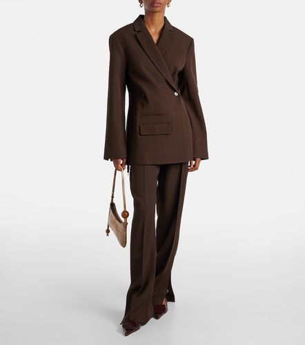Tibau high-rise straight pants - Jacquemus - Modalova