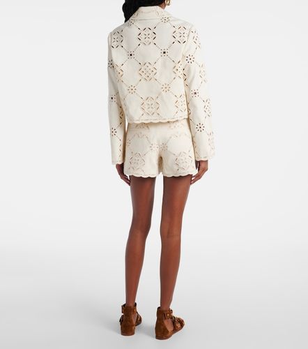 Giacca cropped Adelaide in cotone - Veronica Beard - Modalova