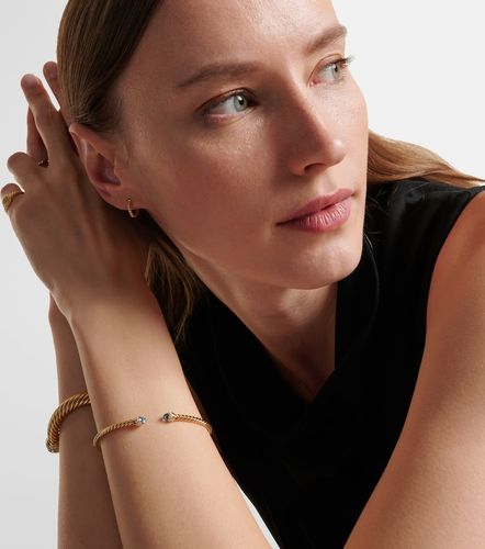 Pulsera Cablespira® Flex de oro de 18 ct con topacios y diamantes - David Yurman - Modalova