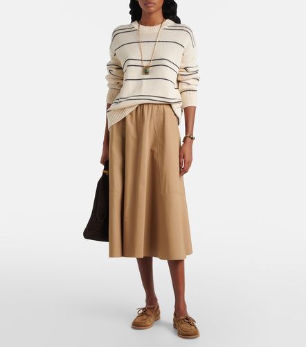 Pullover in misto lana a righe - Vince - Modalova