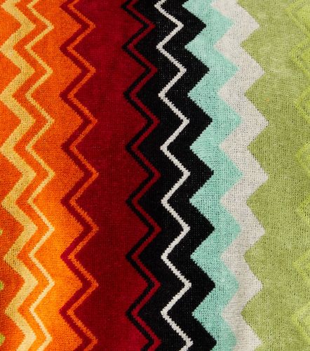 Bata Giacomo de felpa de algodón en zigzag - Missoni - Modalova