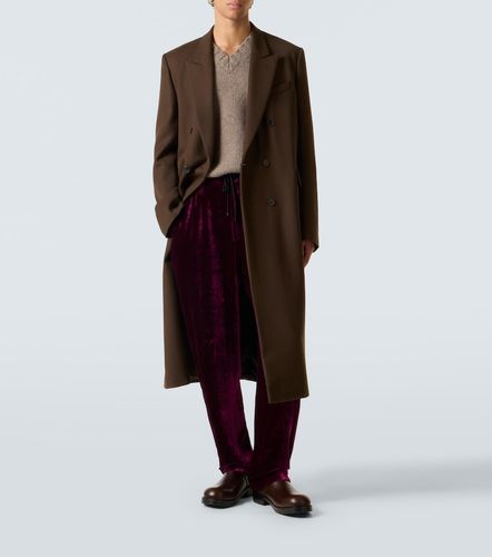 Jogginghose aus Samt - Dries Van Noten - Modalova