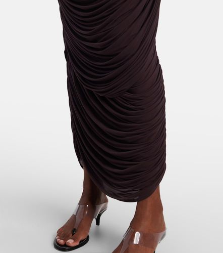 Draped high-rise maxi skirt - Magda Butrym - Modalova