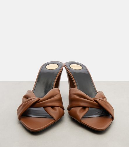 Mules Franciane 75 de piel - Saint Laurent - Modalova