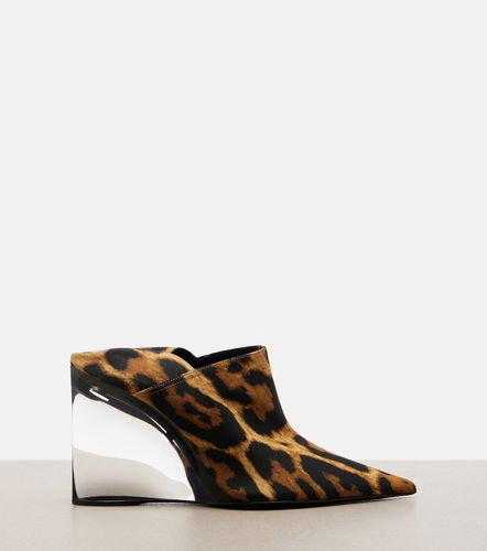Alaïa Mules Invisible de sarga estampados - Alaia - Modalova
