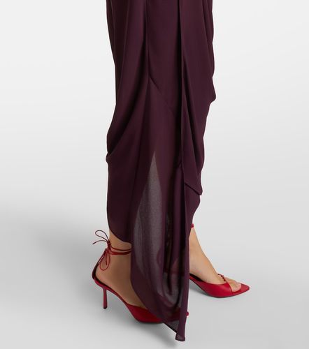 Abito midi in georgette - Victoria Beckham - Modalova
