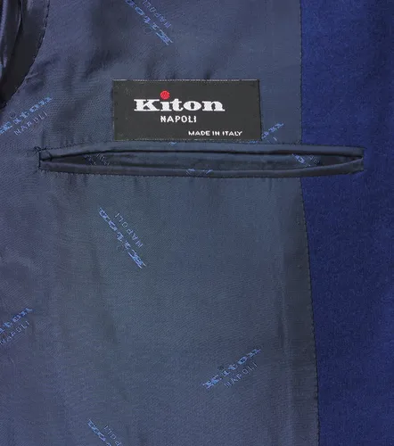 Kiton Wool and cashmere blazer - Kiton - Modalova
