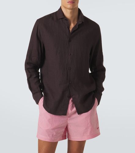 Camicia Antonio in lino - Frescobol Carioca - Modalova