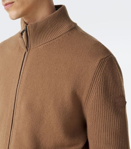 Pullover mit Reißverschluss Edit aus Strick - Moncler - Modalova