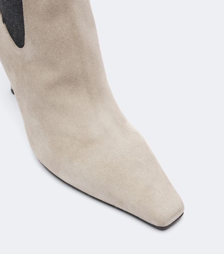 Chelsea boots in suede - Brunello Cucinelli - Modalova