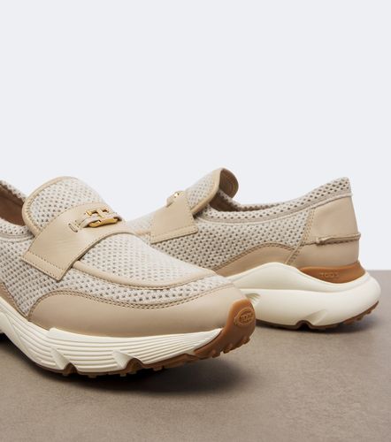 Tod's Slip-on in mesh con pelle - Tod's - Modalova