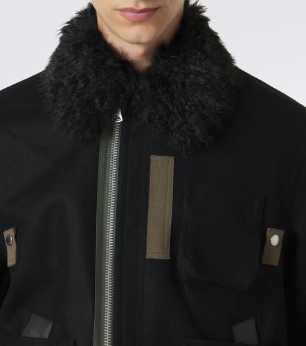 Sacai Blousonjacke aus Wolle - Sacai - Modalova