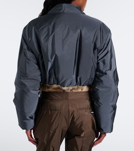 Cropped Blouson mit Lammfellfutter - Miu Miu - Modalova