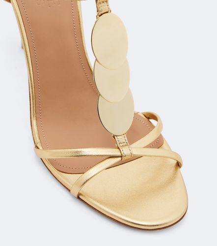 Kali embellished metallic leather sandals - Malone Souliers - Modalova