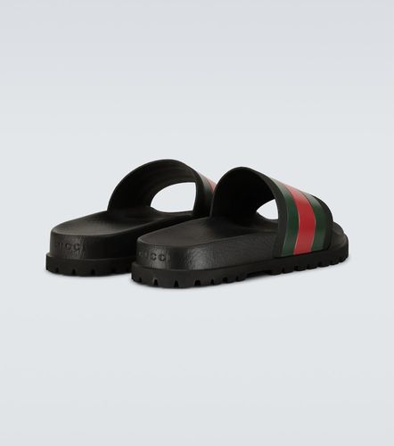 Gucci Pantoletten Web Stripe - Gucci - Modalova