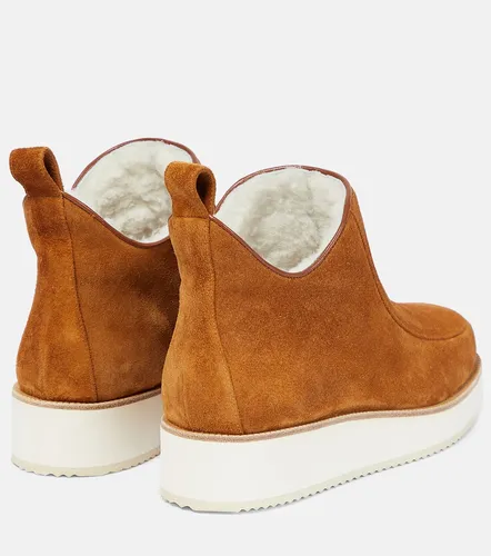 Botines Harry ante con forro de borrego - Gabriela Hearst - Modalova