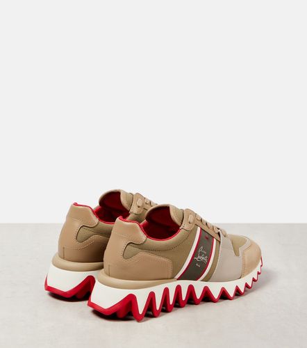 Sneakers Nastroshark in pelle e canvas - Christian Louboutin - Modalova