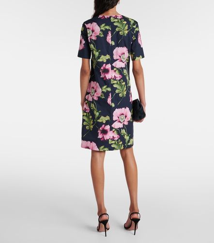 Abito corto in misto cotone - Oscar de la Renta - Modalova