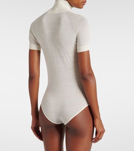 Alaia Turtleneck wool bodysuit - Alaia - Modalova