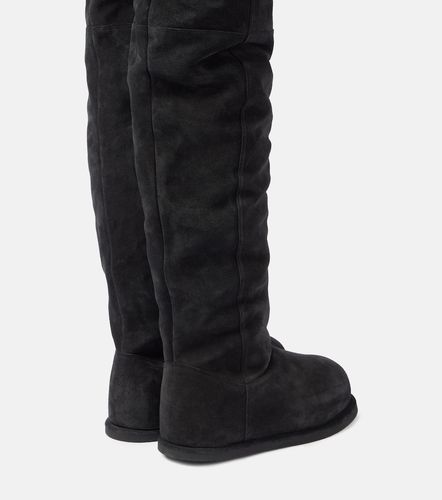 Botas mosqueteras Heidi 15 de piel - Amina Muaddi - Modalova
