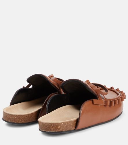 JW Anderson Ruffled leather mules - JW Anderson - Modalova