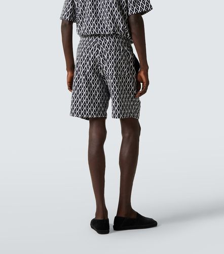 Printed cotton-blend terry shorts - Orlebar Brown - Modalova