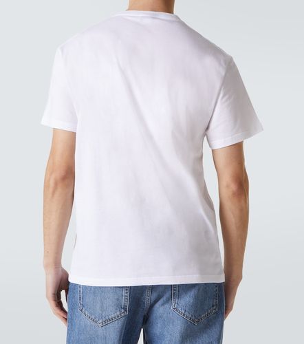 McQueen T-shirt in cotone con logo - McQueen - Modalova