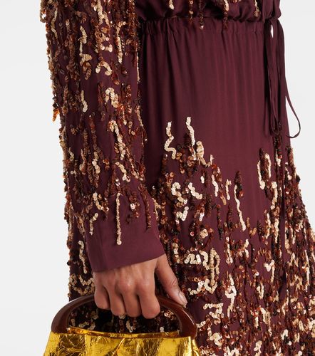 Giacca in seta con paillettes - Dries Van Noten - Modalova