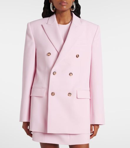 Double-breasted virgin wool blazer - Wardrobe.NYC - Modalova