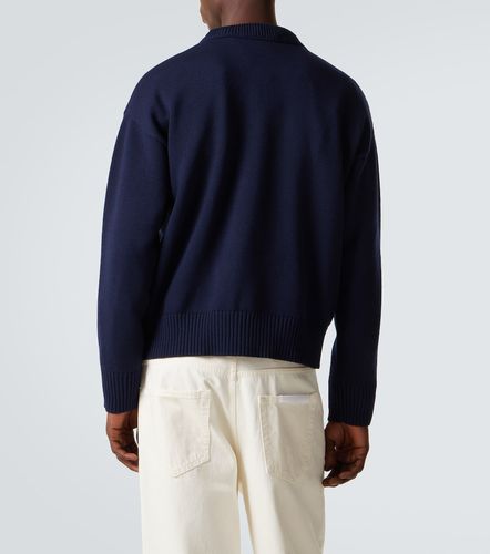 Pullover Ami de Cœur aus Wolle und Baumwolle - Ami Paris - Modalova