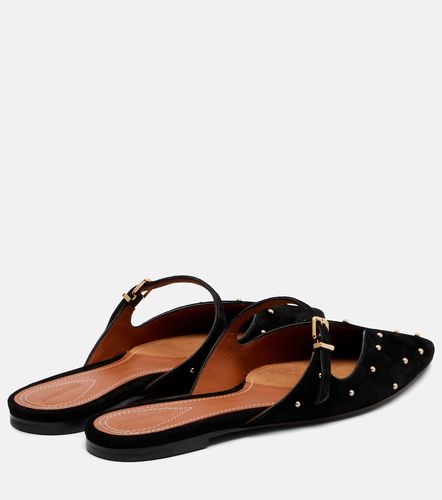 Zimmermann Aura studded suede mules - Zimmermann - Modalova