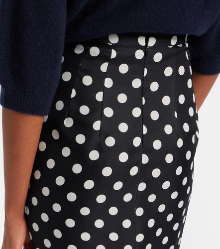 Falda larga Winton de seda con lunares - Khaite - Modalova