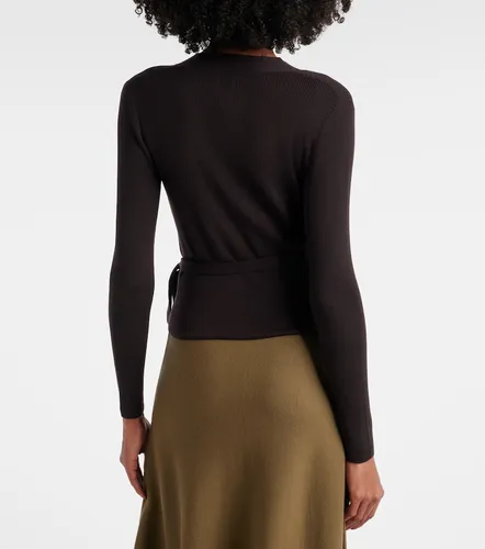 Virgin wool wrap cardigan - Jardin des Orangers - Modalova