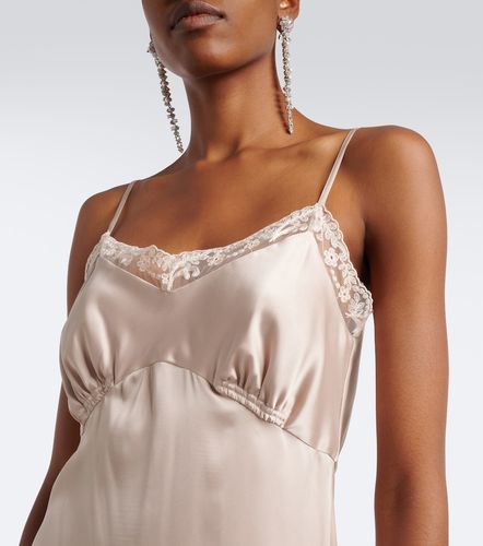 Abito sottoveste in satin - Simone Rocha - Modalova