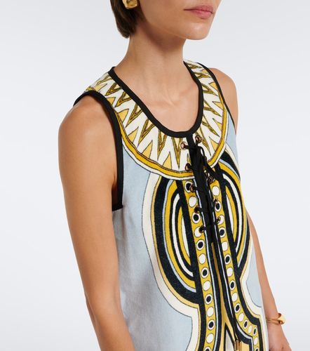 Totem printed cotton minidress - La DoubleJ - Modalova