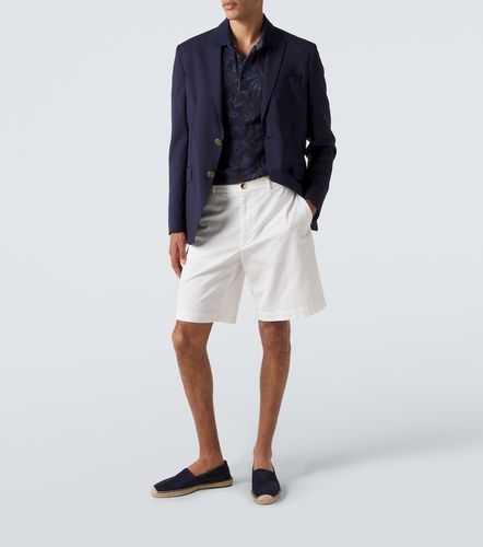 Polo de piqué de algodón floral - Etro - Modalova
