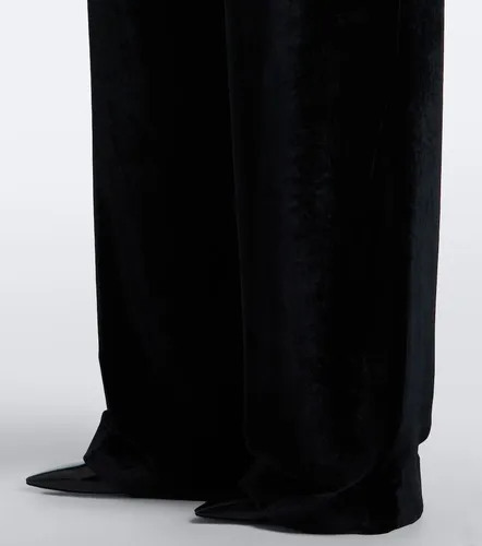 Pantaloni a gamba larga in velluto - Stella McCartney - Modalova