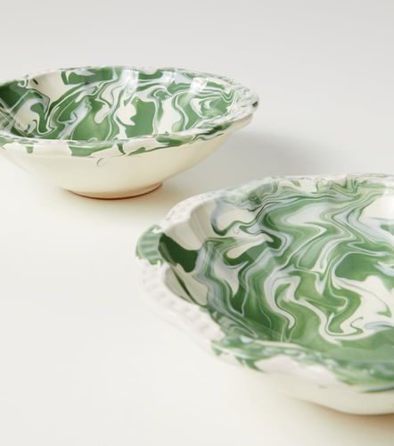Set di due ciotole in ceramica - Cabana - Modalova