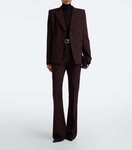 Pantaloni flared in misto lana - Sportmax - Modalova