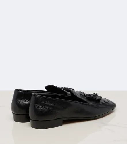 The Row Caden leather loafers - The Row - Modalova