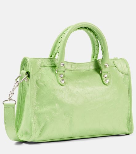 Le City Small leather top-handle bag - Balenciaga - Modalova