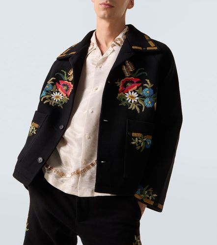 Beaded Aquitaine embellished wool jacket - Bode - Modalova