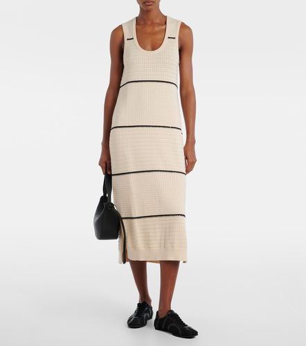 Vestido midi Scott de algodón a rayas - Varley - Modalova