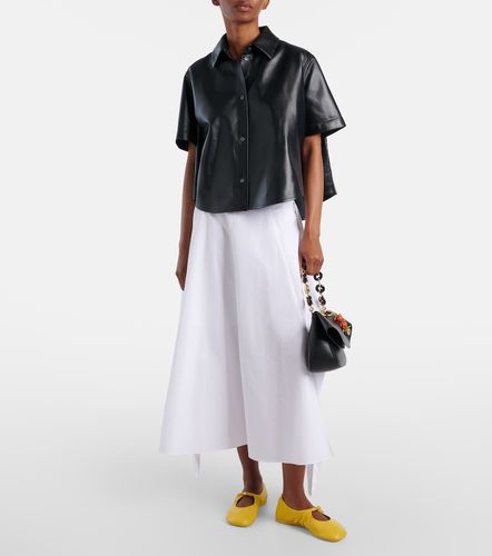 Camicia bowling Anagram in pelle - Loewe - Modalova