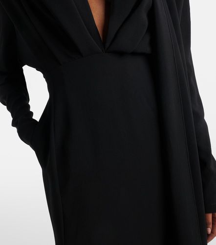 Mugler Abito midi in crêpe - Mugler - Modalova