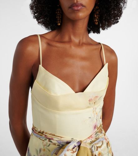 Jumpsuit corta Rebellion in lino e seta - Zimmermann - Modalova