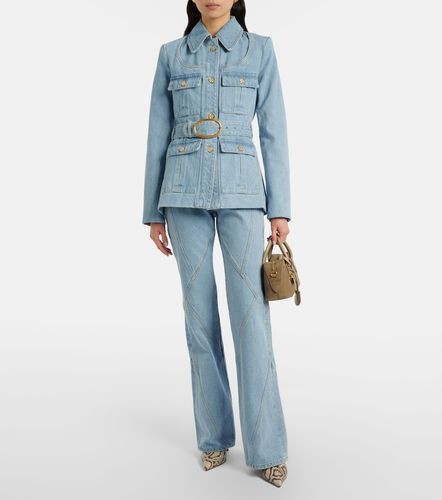 Nina Ricci Belted denim jacket - Nina Ricci - Modalova