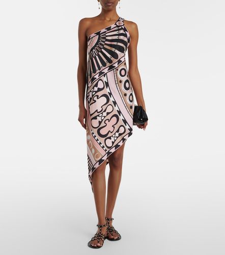 Abito asimmetrico in twill di seta - Pucci - Modalova